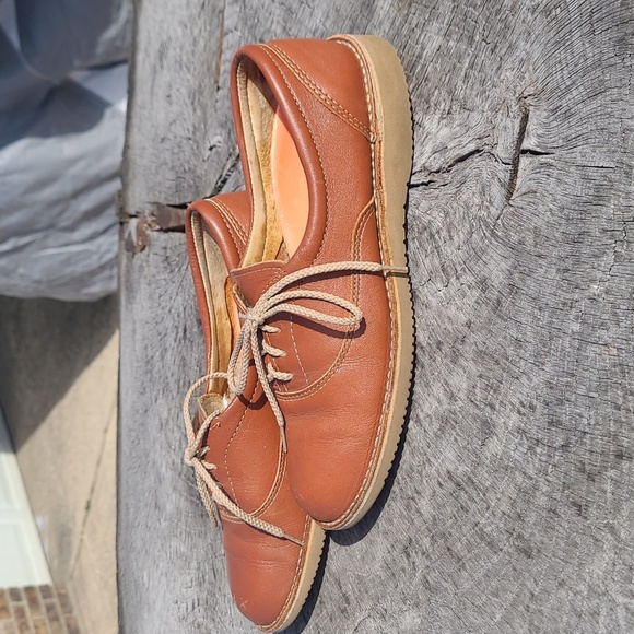 MADE IN U.S.A. ARMADILLOS BROWN SHOES - Picture 3 of 11